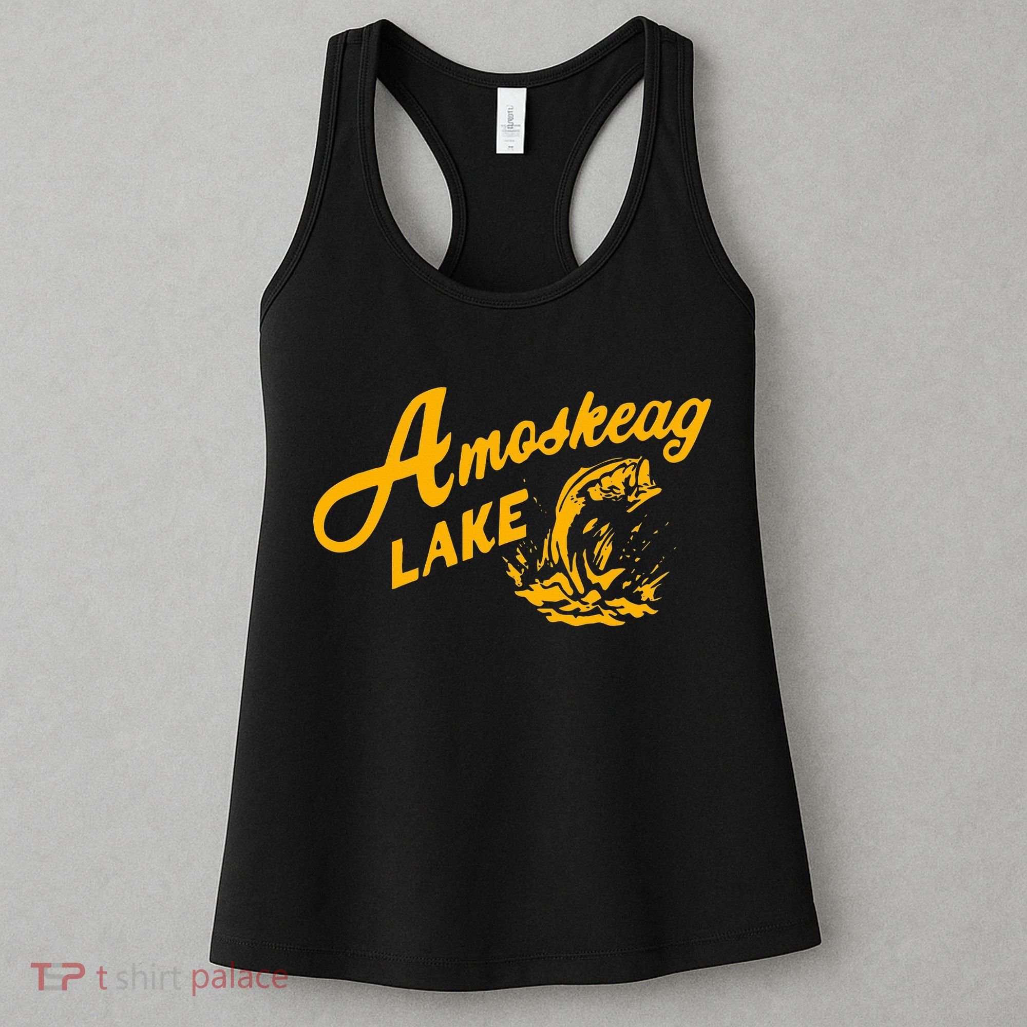 Amoskeag Lake Essential  Fishing Women's Tank Top