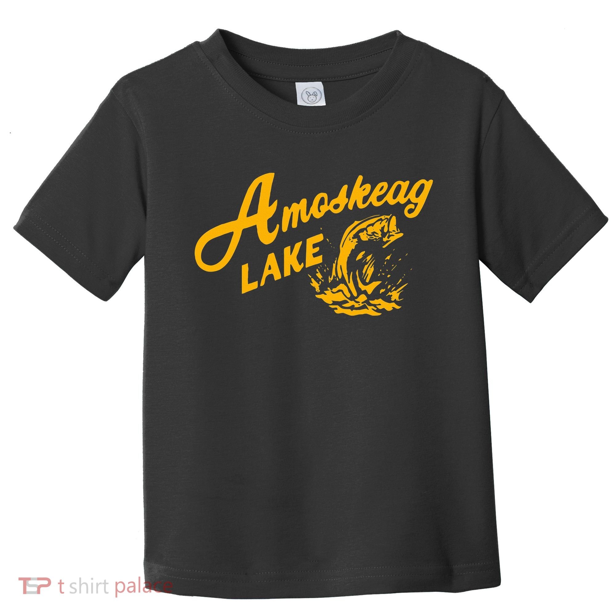 Amoskeag Lake Essential  Fishing Toddler T-Shirt