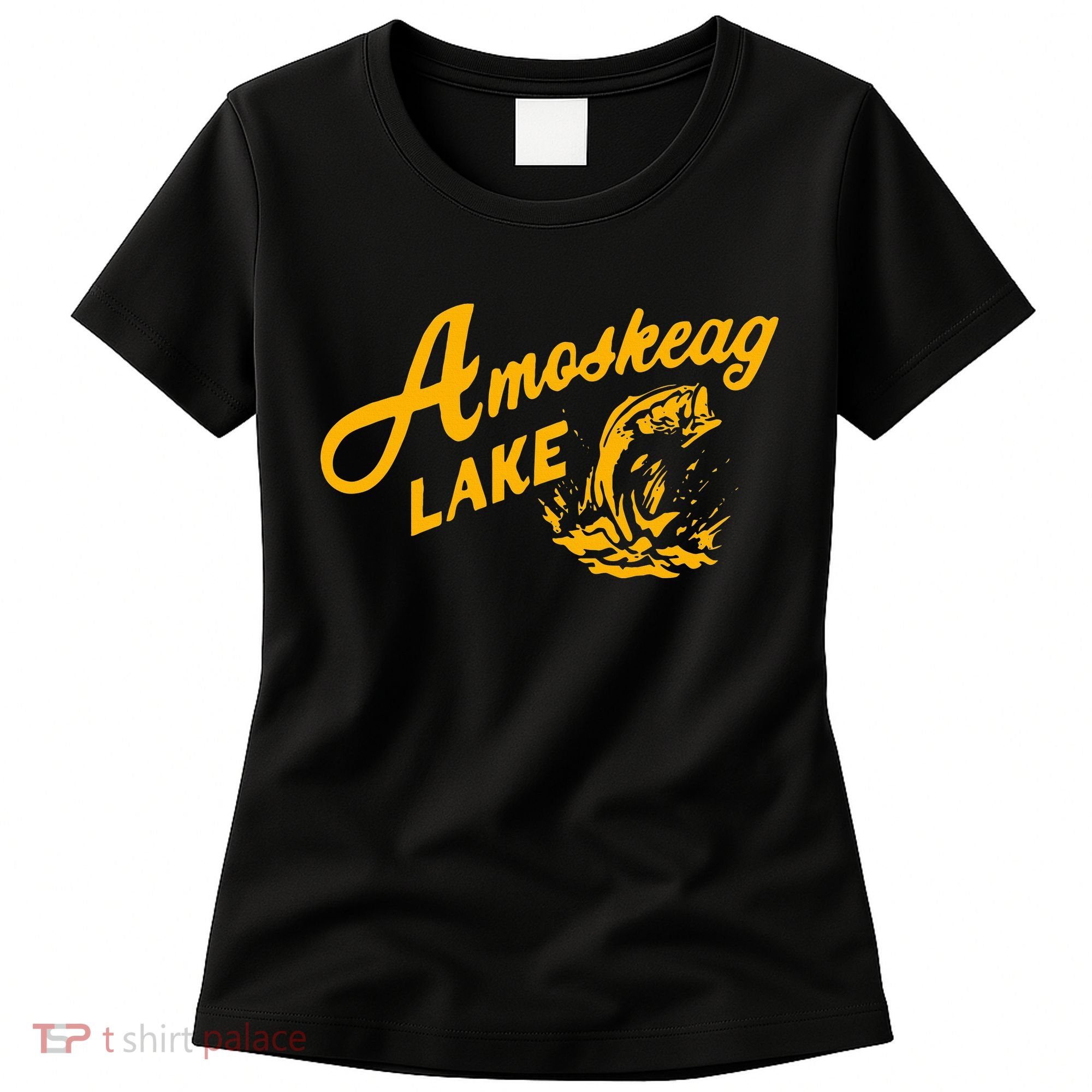 Amoskeag Lake Essential  Fishing Women's T-Shirt