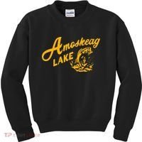 Amoskeag Lake Essential  Fishing Kids Sweatshirt thumb 0