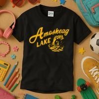 Amoskeag Lake Essential  Fishing Kids T-Shirt thumb 3