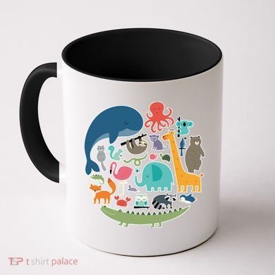 Animal Lover Earth Coffee Mug