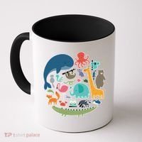 Animal Lover Earth Coffee Mug thumb 0