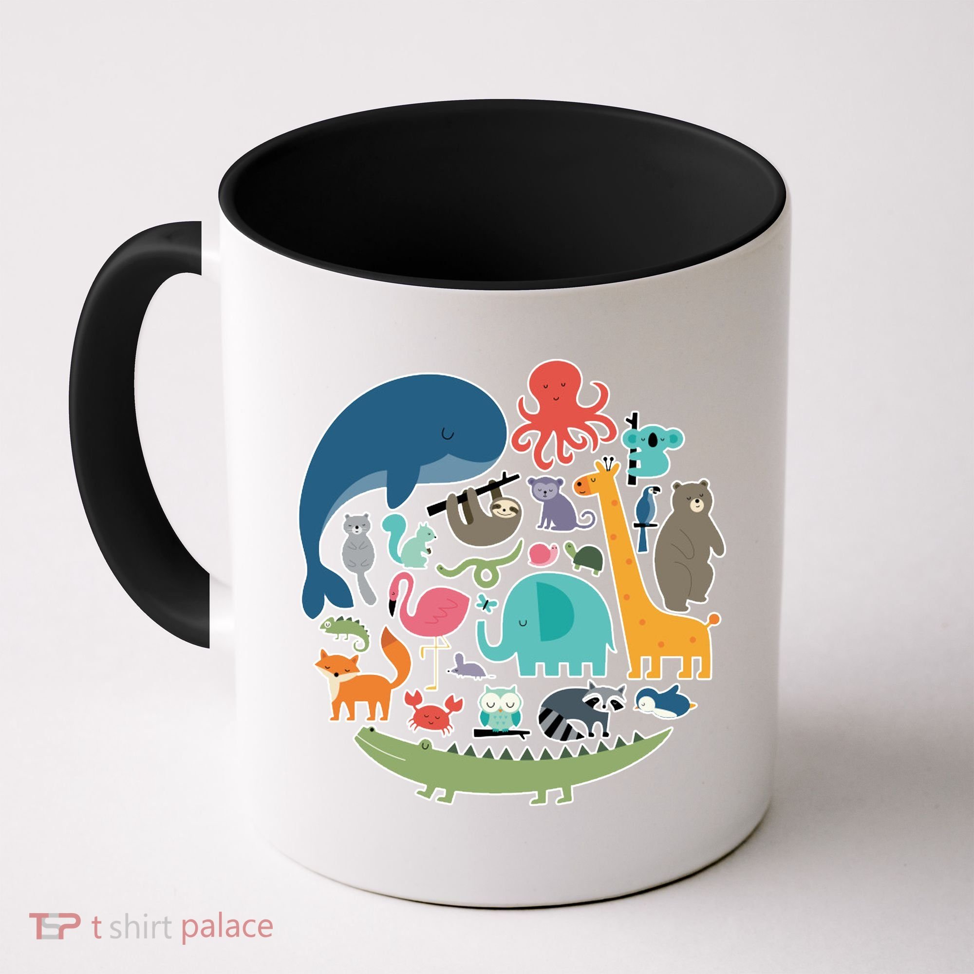 Animal Lover Earth Coffee Mug