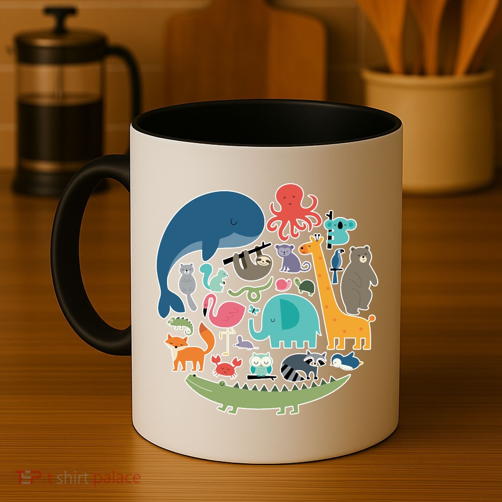 Animal Lover Earth Coffee Mug