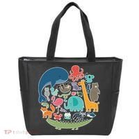 Animal Lover Earth Tote Bag thumb 0