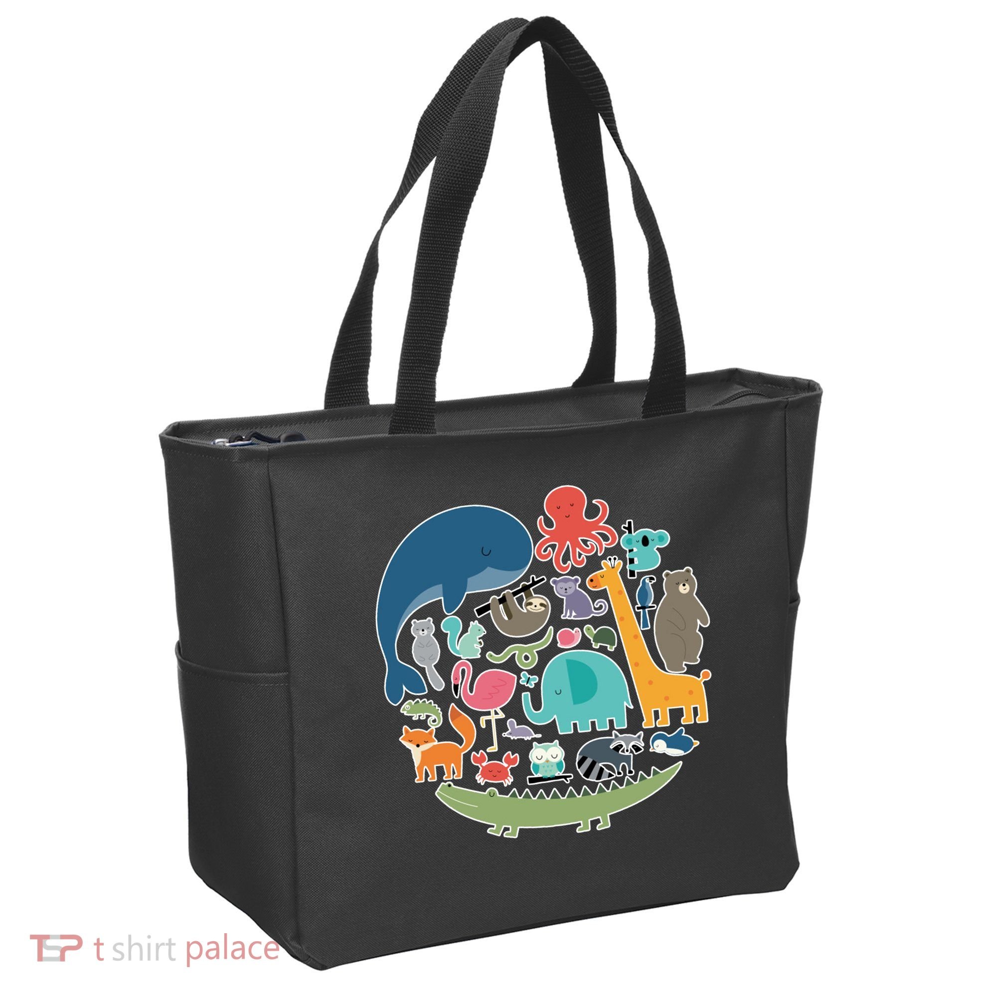 Animal Lover Earth Tote Bag