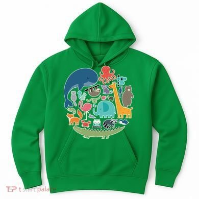 Animal Lover Earth Hoodie