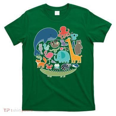 Animal Lover Earth T-Shirt
