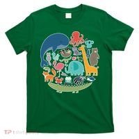 Animal Lover Earth T-Shirt thumb 0