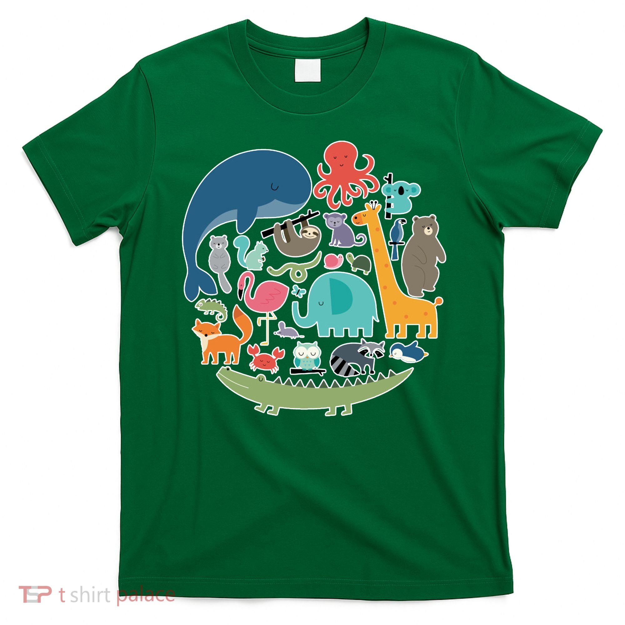 Animal Lover Earth T-Shirt
