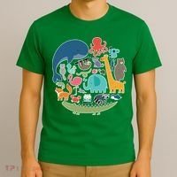 Animal Lover Earth T-Shirt thumb 3