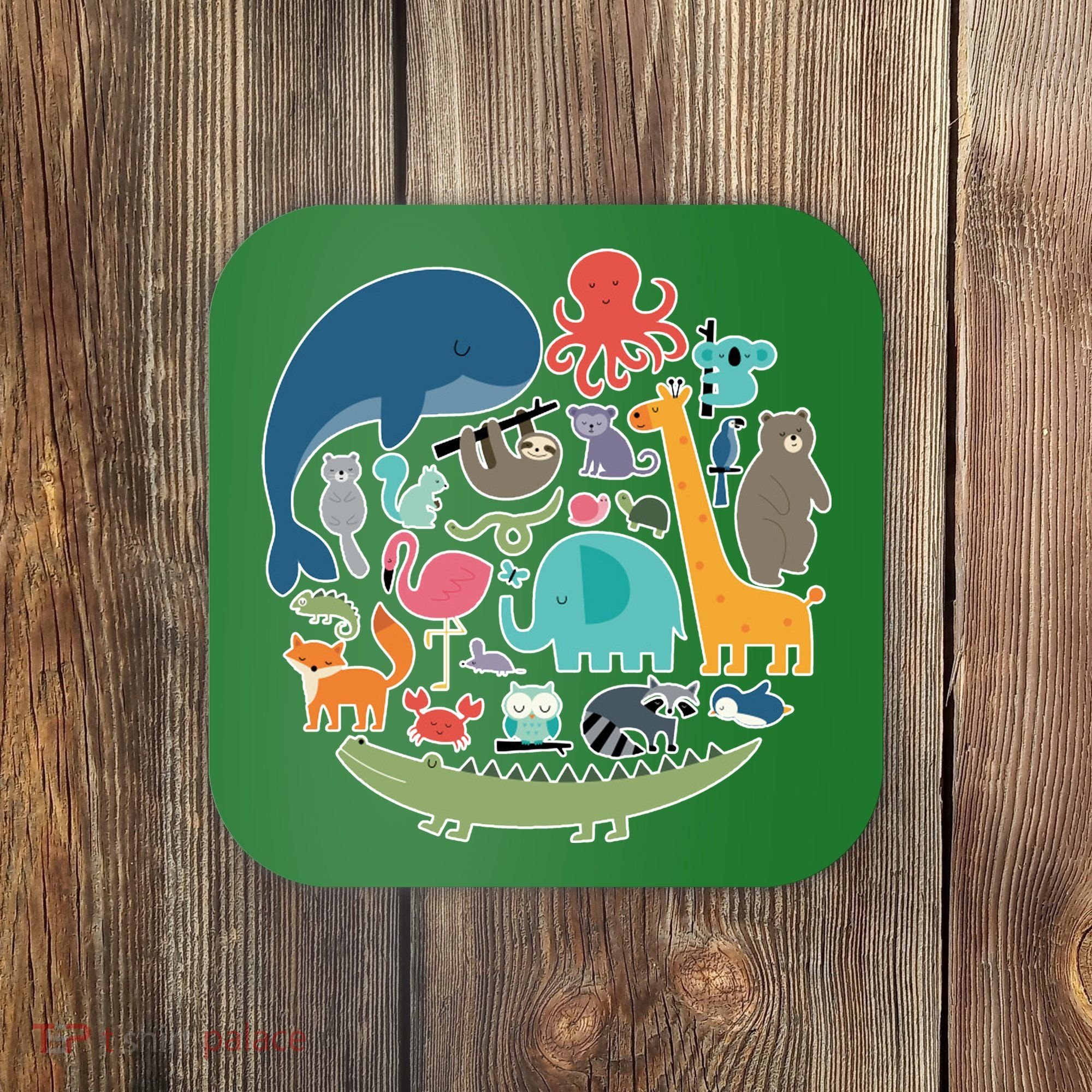 Animal Lover Earth Coaster