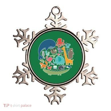 Animal Lover Earth Ornament