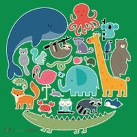 Animal Lover Earth Ornament thumb 1