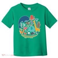 Animal Lover Earth Toddler T-Shirt thumb 0
