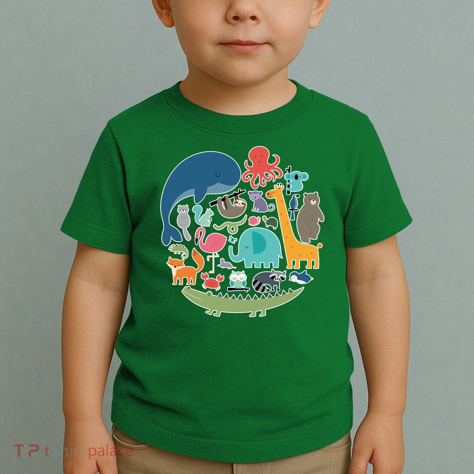 Animal Lover Earth Toddler T-Shirt