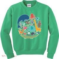 Animal Lover Earth Kids Sweatshirt thumb 0