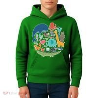 Animal Lover Earth Kids Hoodie thumb 4
