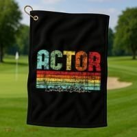 Actor Limited Edition Acting Lover Theatre Drama Golf Towel thumb 1