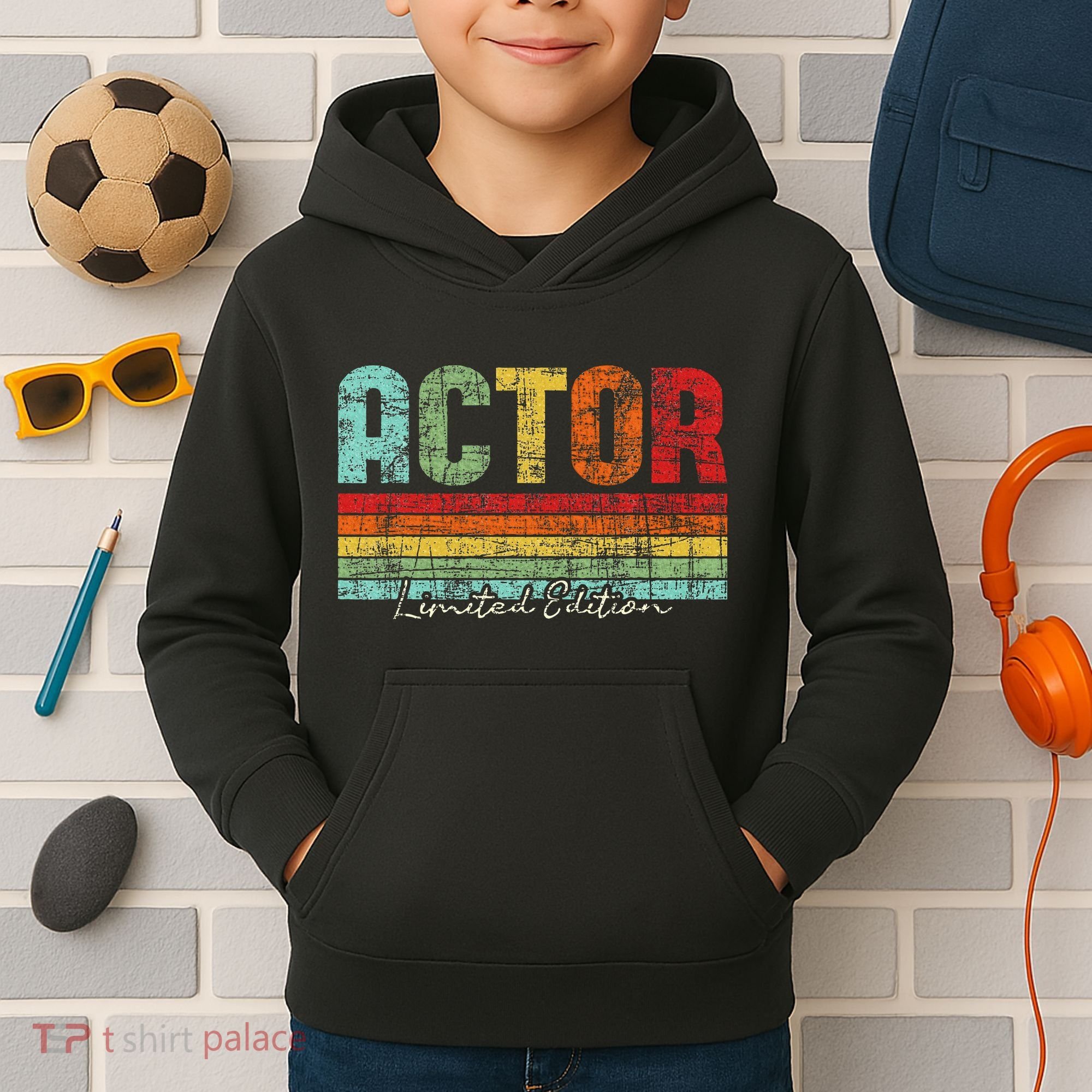 Actor Limited Edition Acting Lover Theatre Drama Kids Hoodie