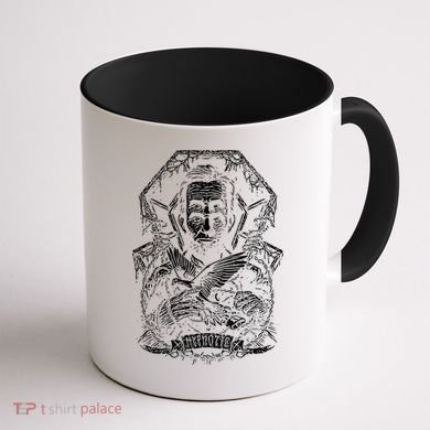 Abraham Lincoln Eye Twisting Portrait Coffee Mug back