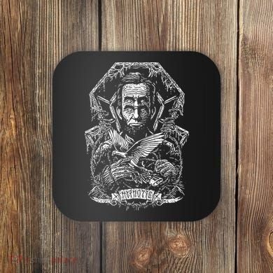 Abraham Lincoln Eye Twisting Portrait Coaster