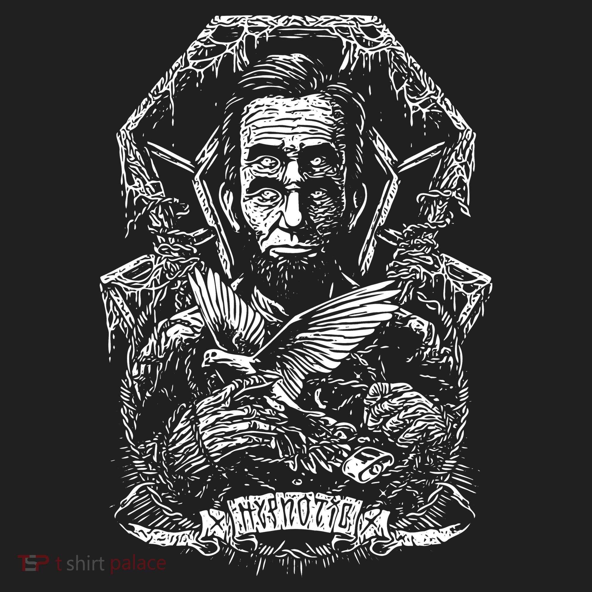 Abraham Lincoln Eye Twisting Portrait Tumbler