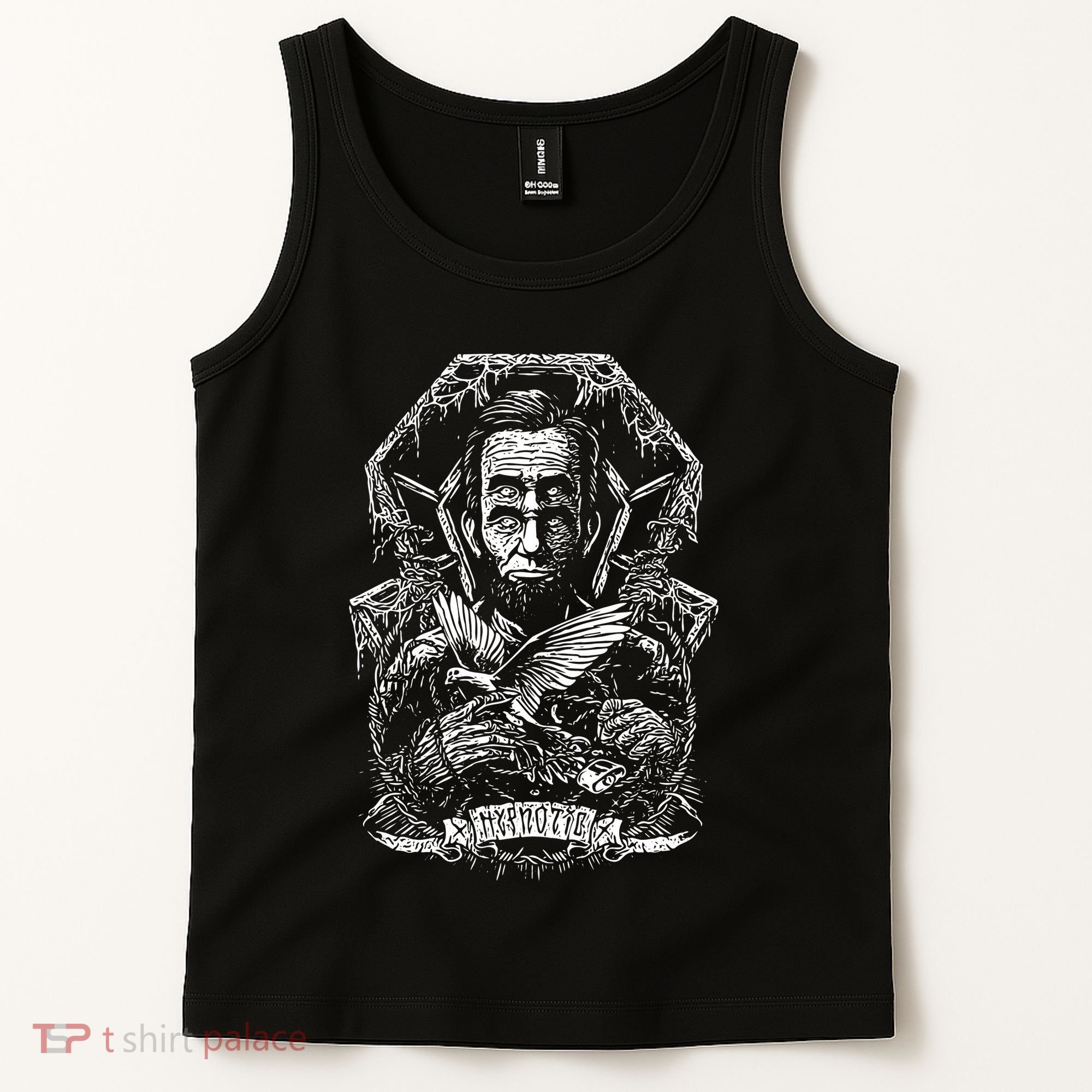 Abraham Lincoln Eye Twisting Portrait Tank Top
