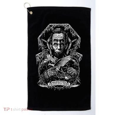 Abraham Lincoln Eye Twisting Portrait Golf Towel