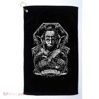 Abraham Lincoln Eye Twisting Portrait Golf Towel thumb 0