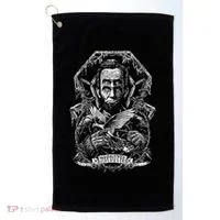 Abraham Lincoln Eye Twisting Portrait Golf Towel thumb 0