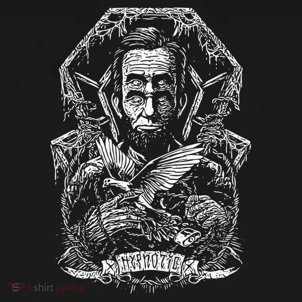 Abraham Lincoln Eye Twisting Portrait Toddler T-Shirt