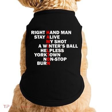 Alexander Hamilton Doggie Tank