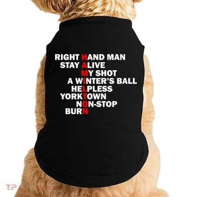 Alexander Hamilton Doggie Tank