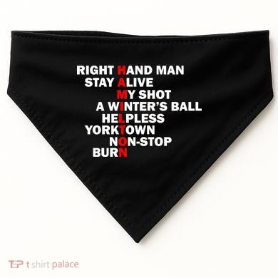 Alexander Hamilton USA-Made Doggie Bandana