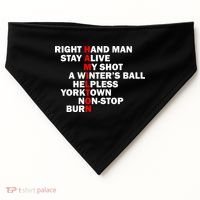 Alexander Hamilton USA-Made Doggie Bandana thumb 0