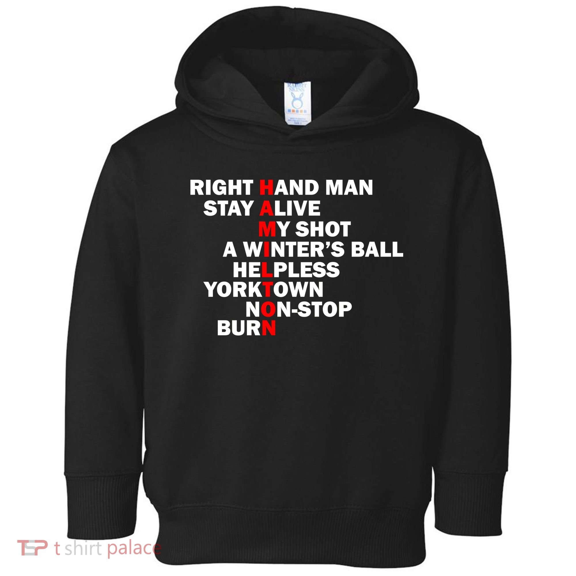 Alexander Hamilton Toddler Hoodie