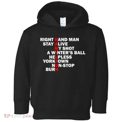 Alexander Hamilton Toddler Hoodie