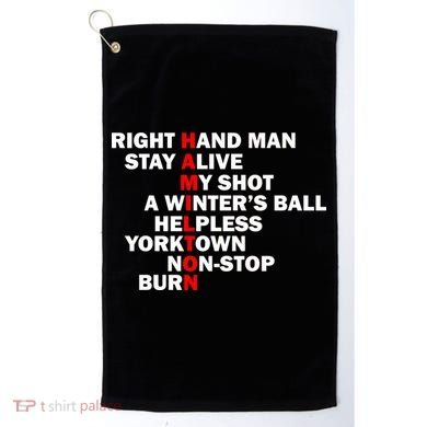 Alexander Hamilton Golf Towel
