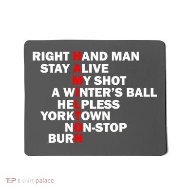 Alexander Hamilton Mousepad