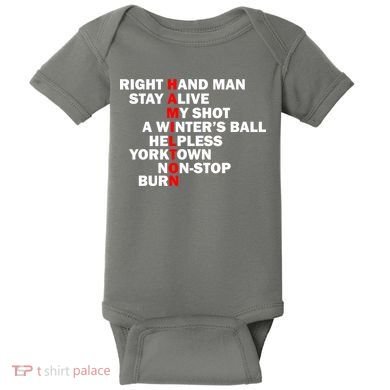 Alexander Hamilton Baby Bodysuit