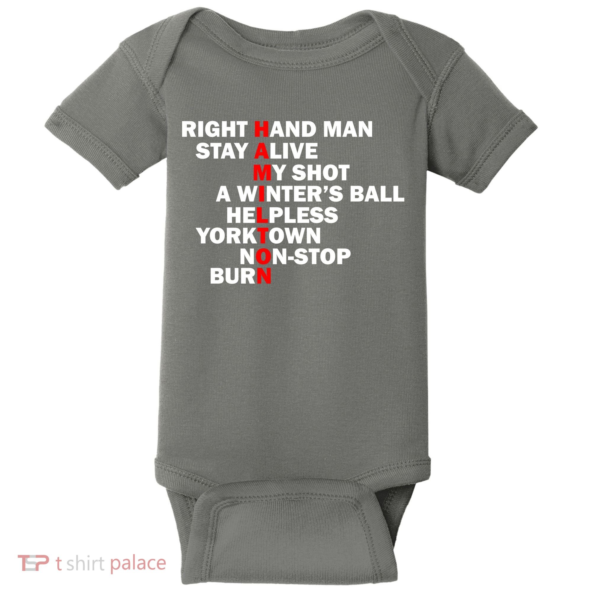 Alexander Hamilton Baby Bodysuit