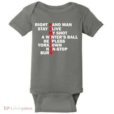 Alexander Hamilton Baby Bodysuit