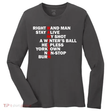 Alexander Hamilton Women's Long Sleeve Shirt