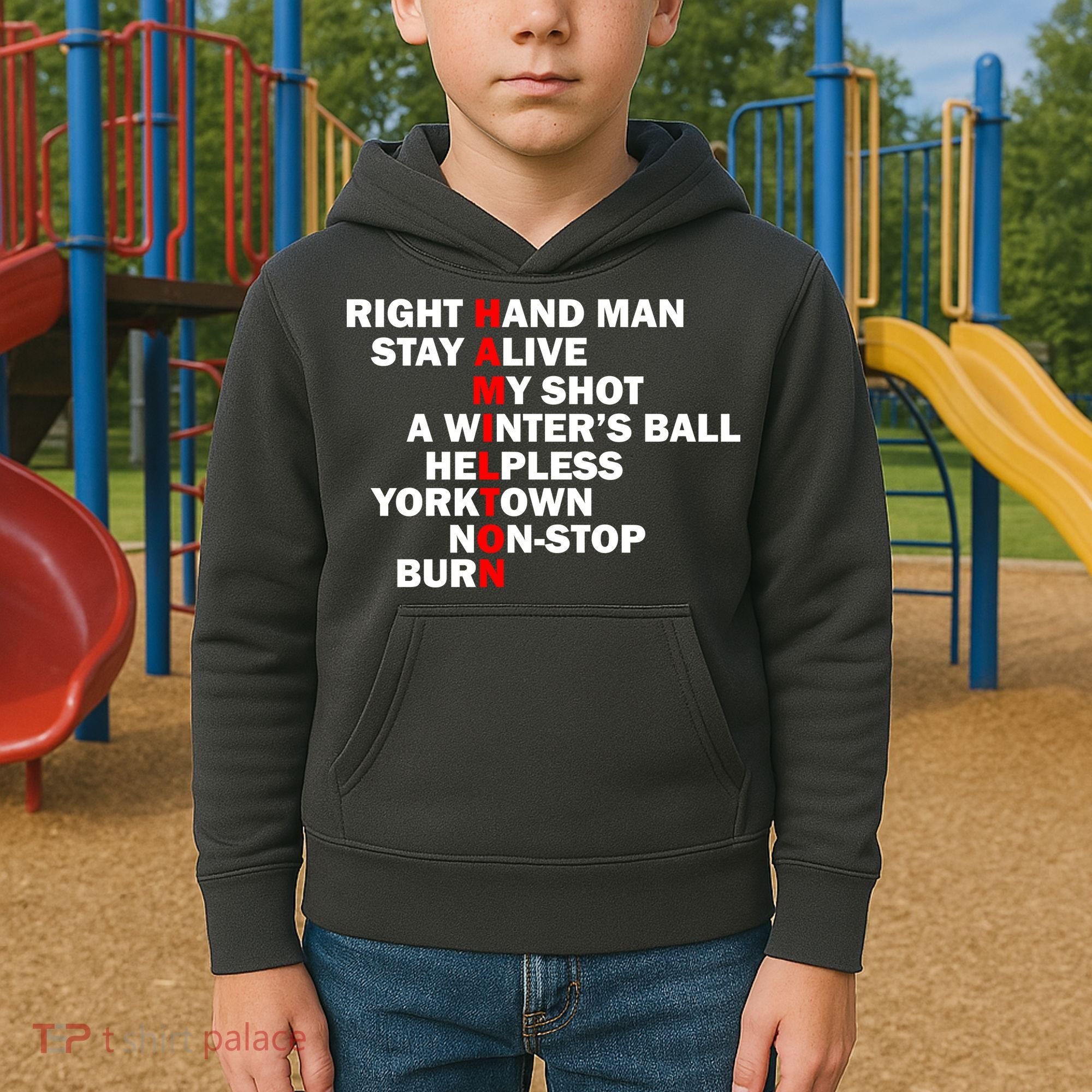 Alexander Hamilton Kids Hoodie