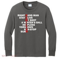 Alexander Hamilton Kids Long Sleeve Shirt thumb 0