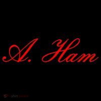 Alexander Hamilton A. Ham Red Script Logo Coffee Mug thumb 5