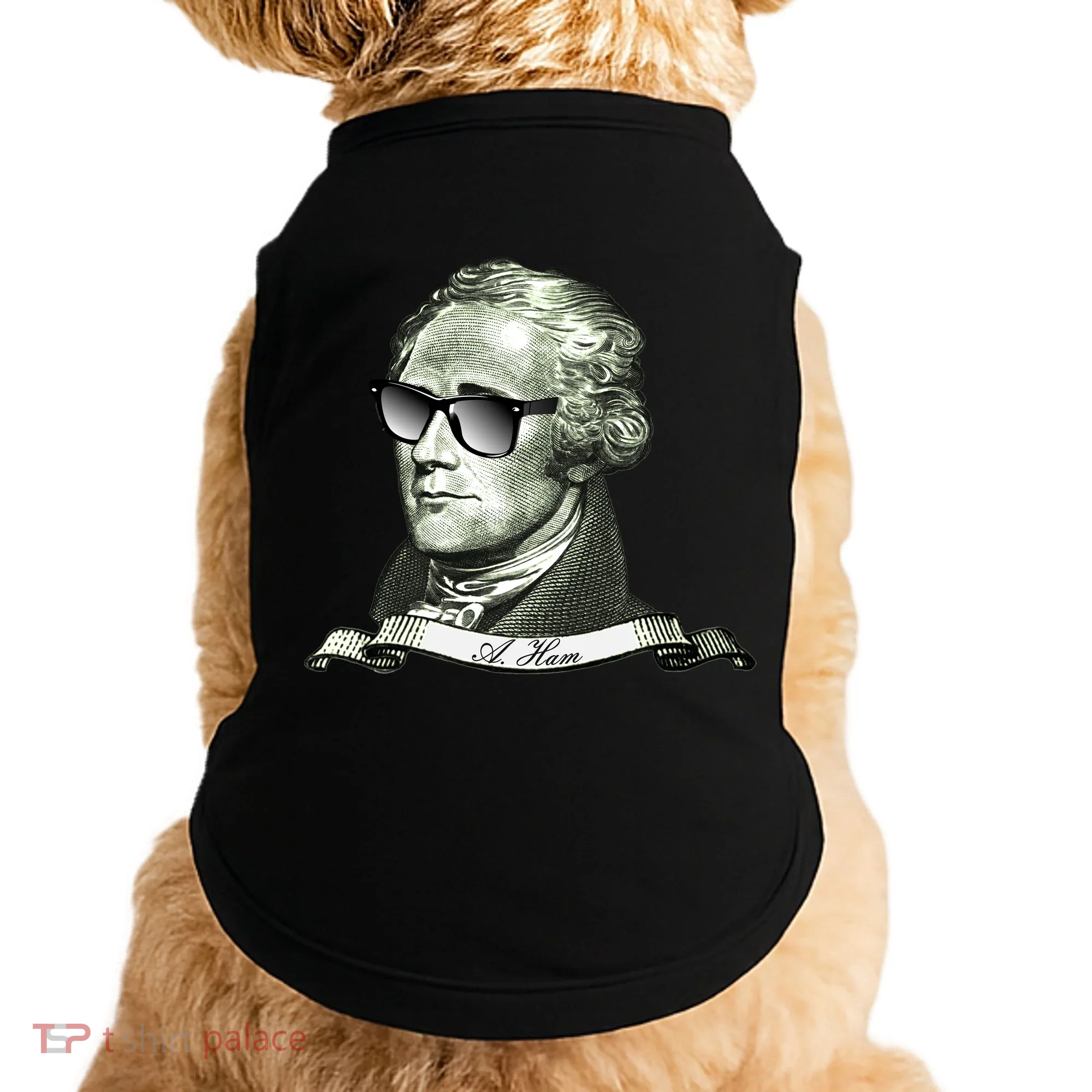 Alexander Hamilton A. Ham Sunglasses USA Doggie Tank