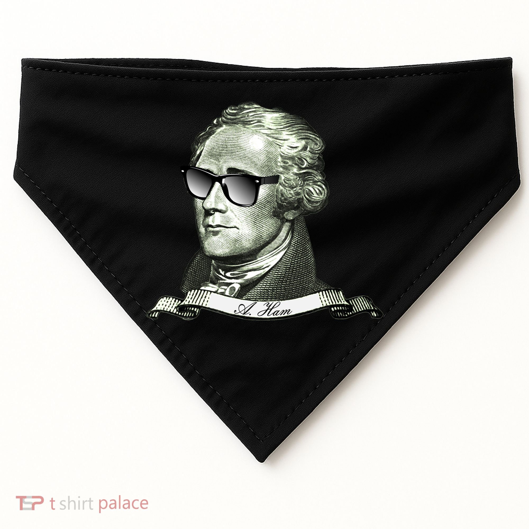 Alexander Hamilton A. Ham Sunglasses USA USA-Made Doggie Bandana